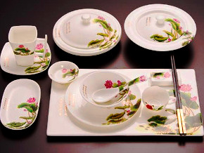 陶瓷餐具,金属器具、陶瓷餐具、茶具酒器、玻璃器皿、纸制器具、塑料器具,碗、碟、杯、壶